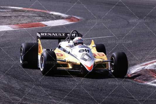F1 1982 Alain Prost - Renault RE30B - 19820070