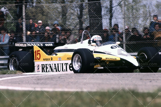 F1 1982 Alain Prost - Renault RE30B - 19820069