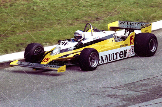 F1 1981 Alain Prost - Renault RE30 - 19810044