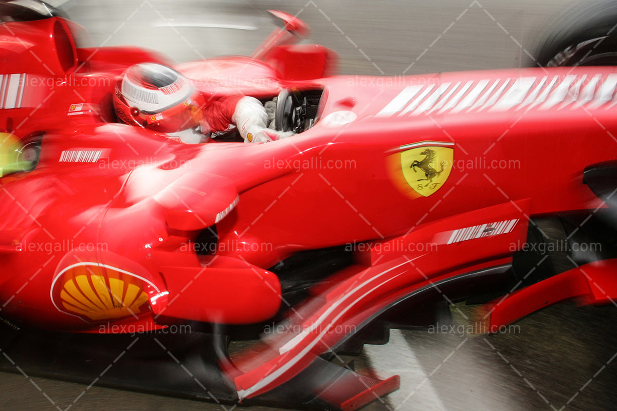 F1 2007 Kimi Raikkonen  - Ferrari F2007 - 20070097