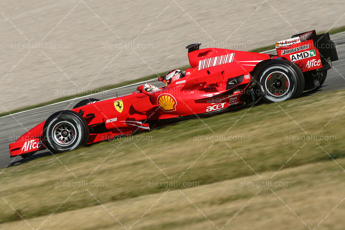F1 2007 Kimi Raikkonen  - Ferrari F2007 - 20070100