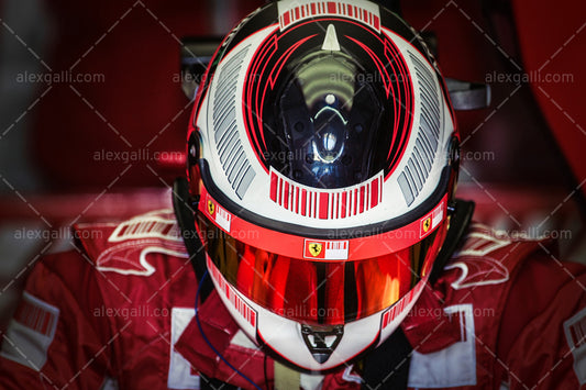 F1 2007 Kimi Raikkonen  - Ferrari F2007 - 20070107