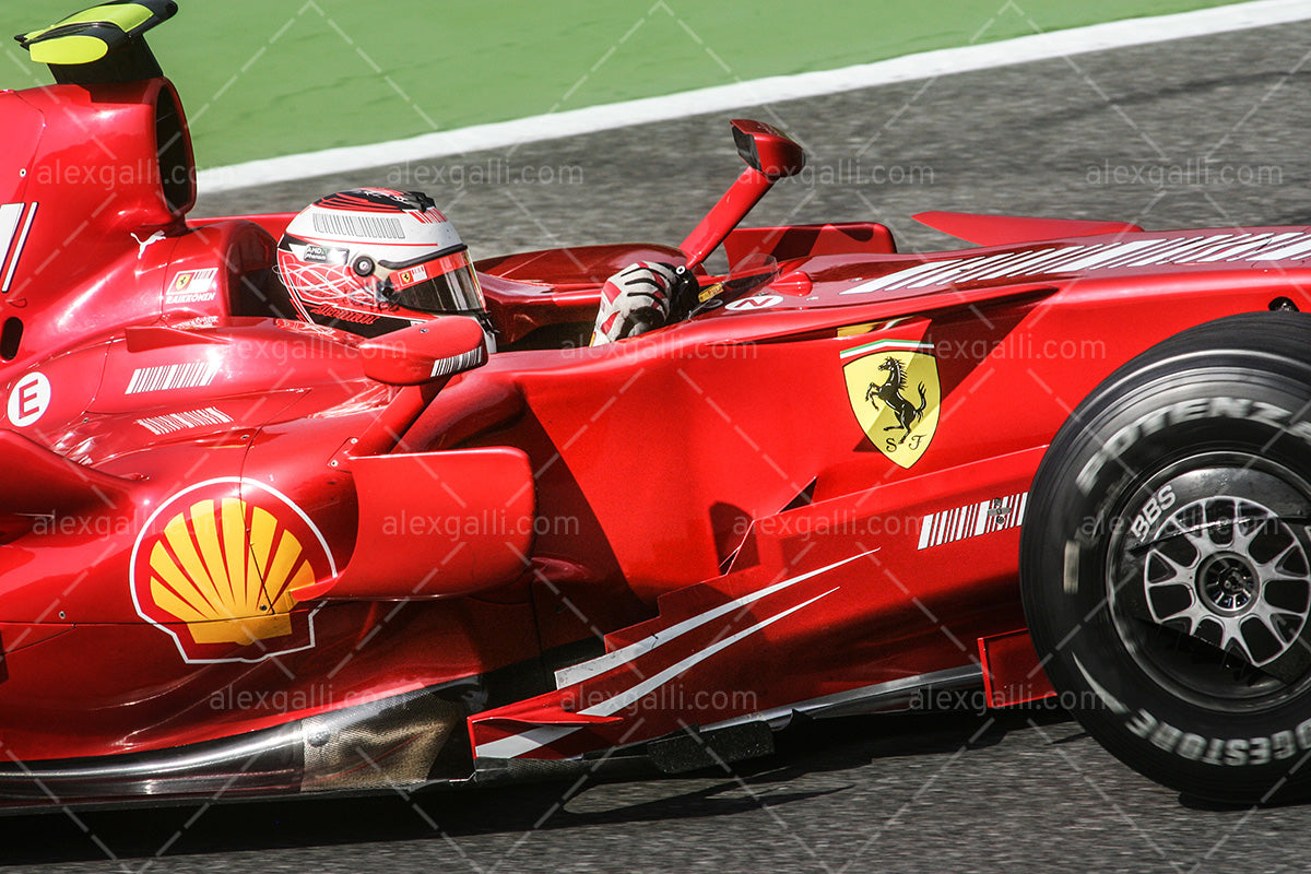 F1 2007 Kimi Raikkonen  - Ferrari F2007 - 20070108