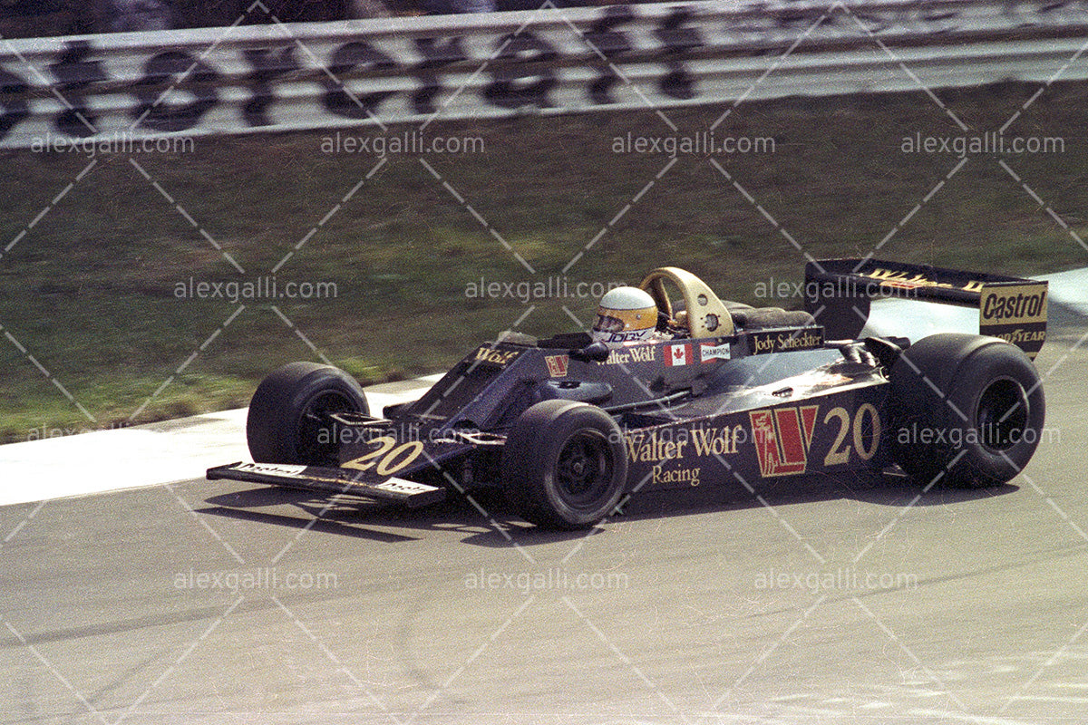 F1 1978 Jody Scheckter - Wolf WR6 - 19780046