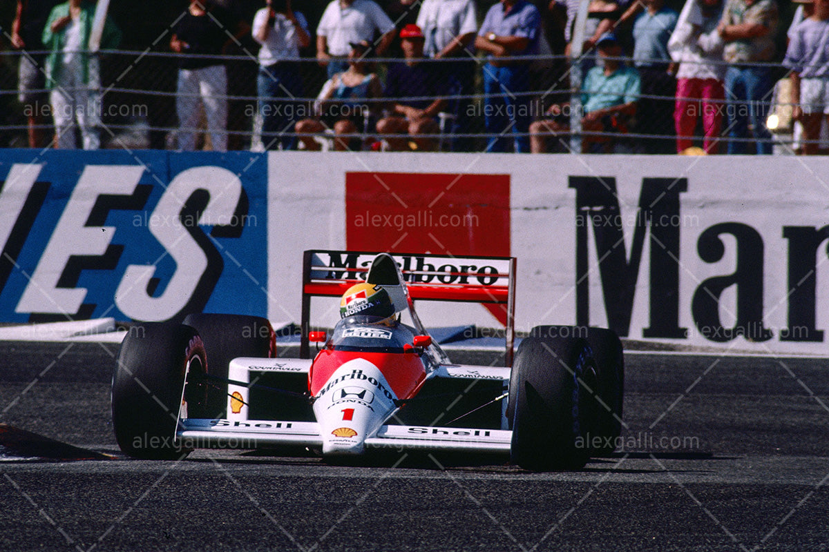 F1 1989 Ayrton Senna - McLaren MP4/5 - 19890095