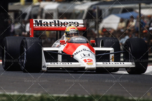F1 1988 Ayrton Senna - McLaren MP4/4 - 19880058