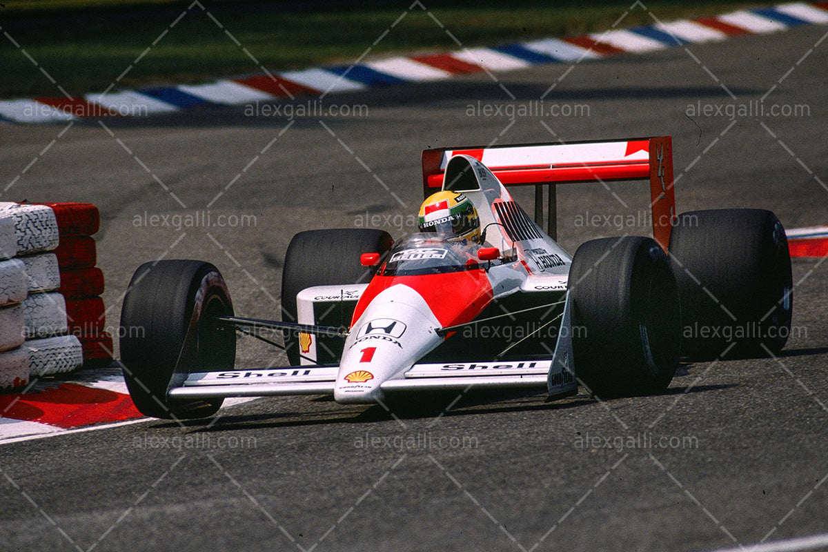 F1 1989 Ayrton Senna - McLaren MP4/5 - 19890097