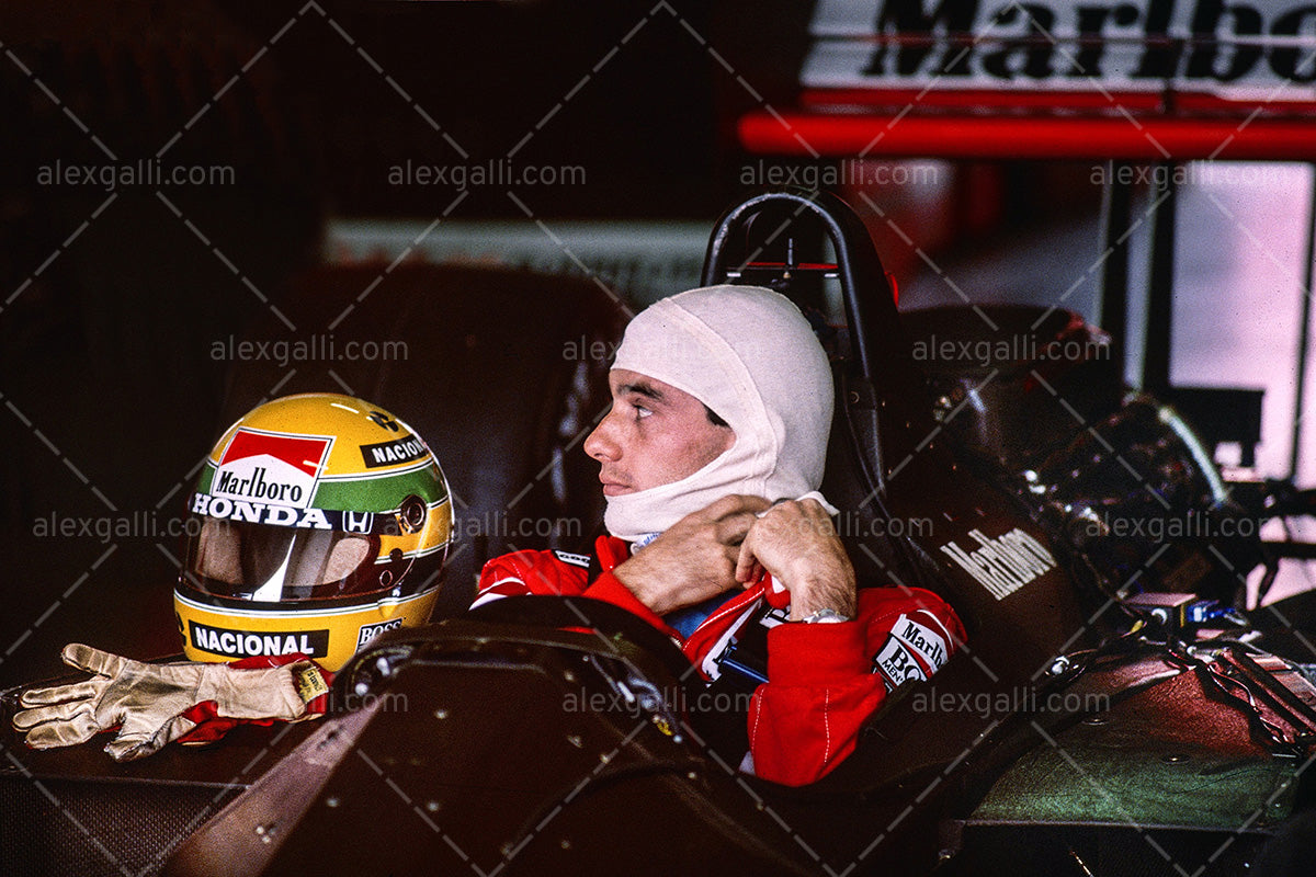 F1 1989 Ayrton Senna - McLaren MP4/5 - 19890089