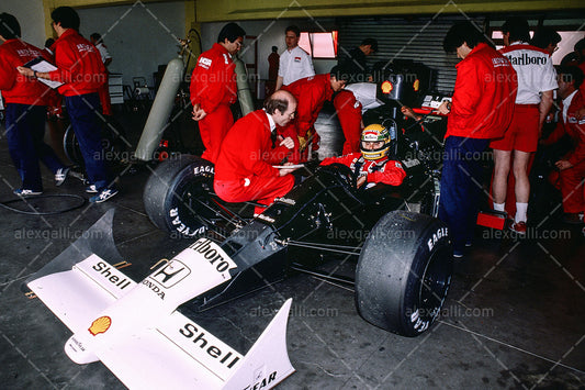 F1 1989 Ayrton Senna - McLaren MP4/5 - 19890093