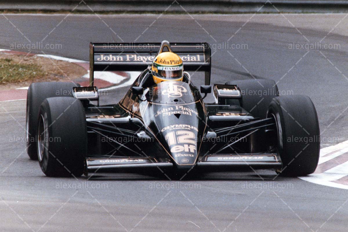 F1 1985 Ayrton Senna - Lotus 97T - 19850135