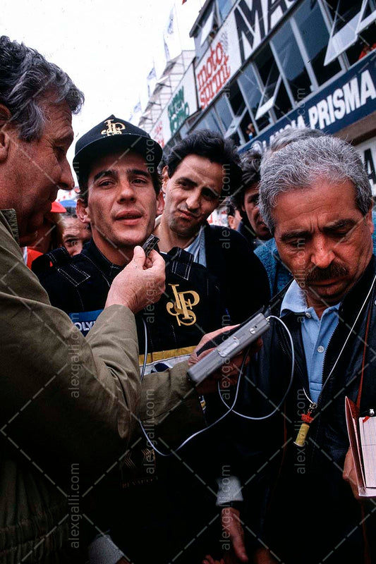 F1 1985 Ayrton Senna - Lotus 97T - 19850137