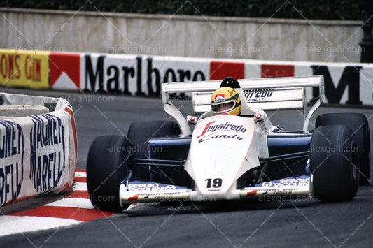 F1 1984 Ayrton Senna - Toleman TG184 - 19840090