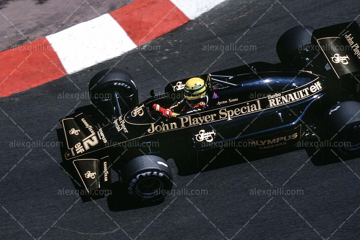 F1 1985 Ayrton Senna - Lotus 97T - 19850140