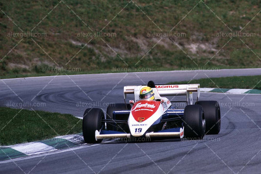 F1 1984 Ayrton Senna - Toleman TG184 - 19840089