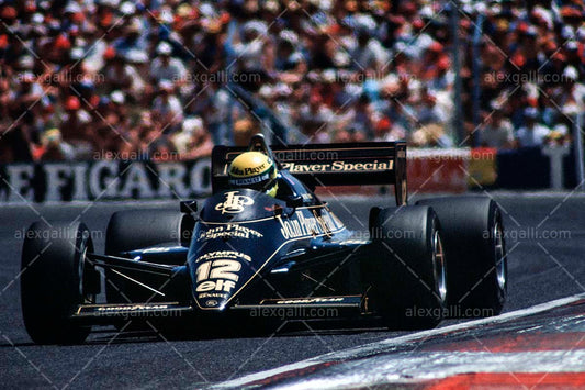 F1 1985 Ayrton Senna - Lotus 97T - 19850147
