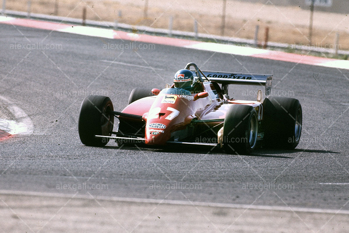 F1 1982 Patrick Tambay - Ferrari 126 C2 - 19820081
