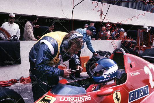 F1 1983 Patrick Tambay - Ferrari 126C - 19830051