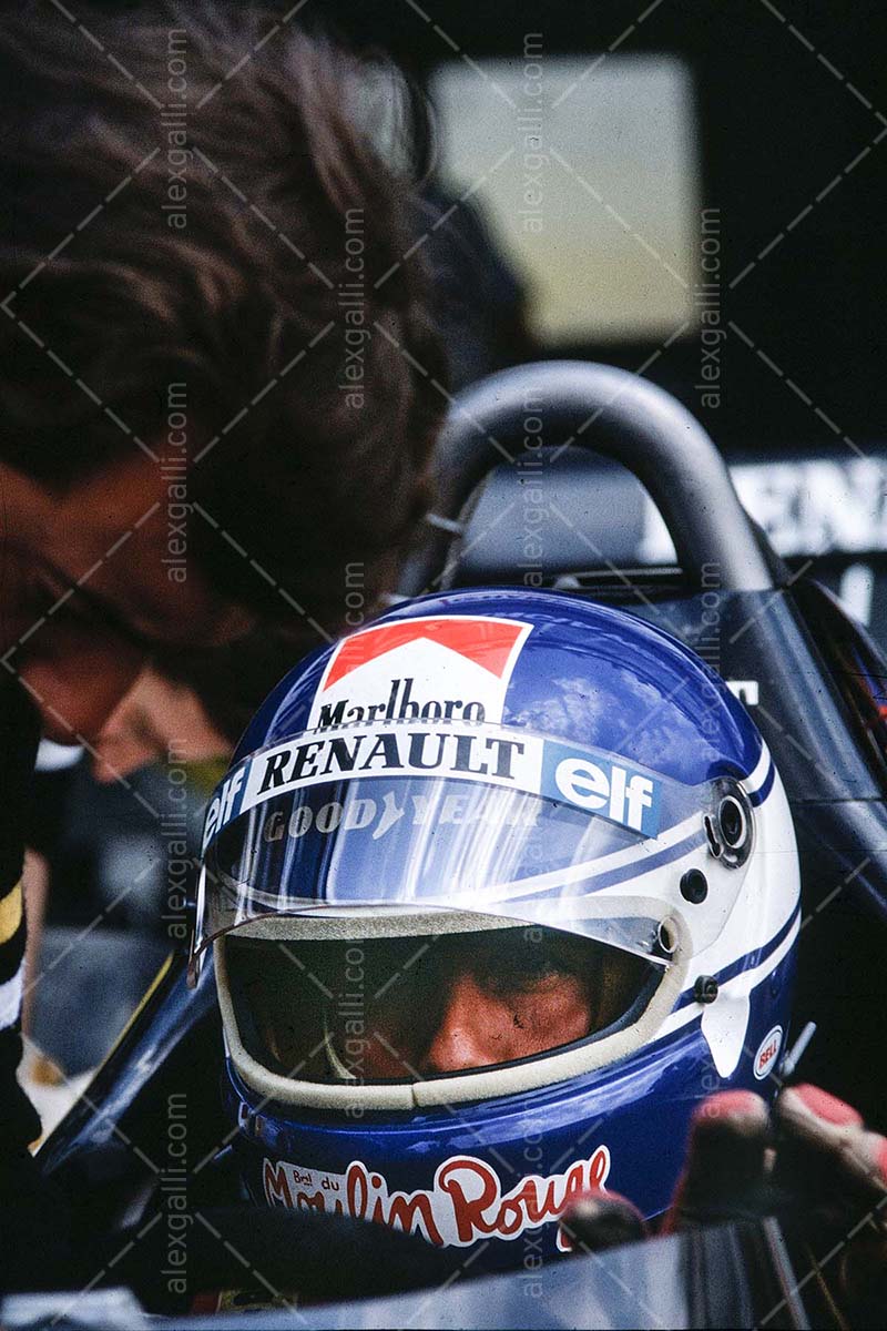 F1 1985 Patrick Tambay - Renault RE60 - 19850155
