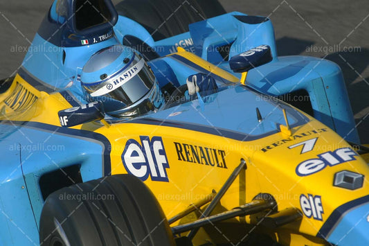 F1 2003 Jarno Trulli - Renault R23 - 20030112