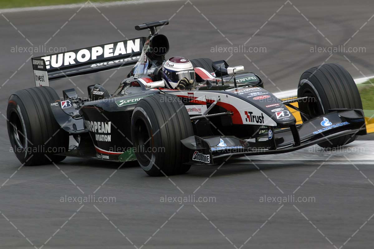 Minardi - Jos Verstappen - 2003 - Casque à l'échelle 1/2 Minardi - Jos Verstappen - 2003 - Casque à l'échelle 1/2