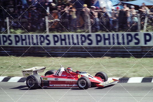 F1 1978 Gilles Villeneuve - Ferrari 312 T3 - 19780050