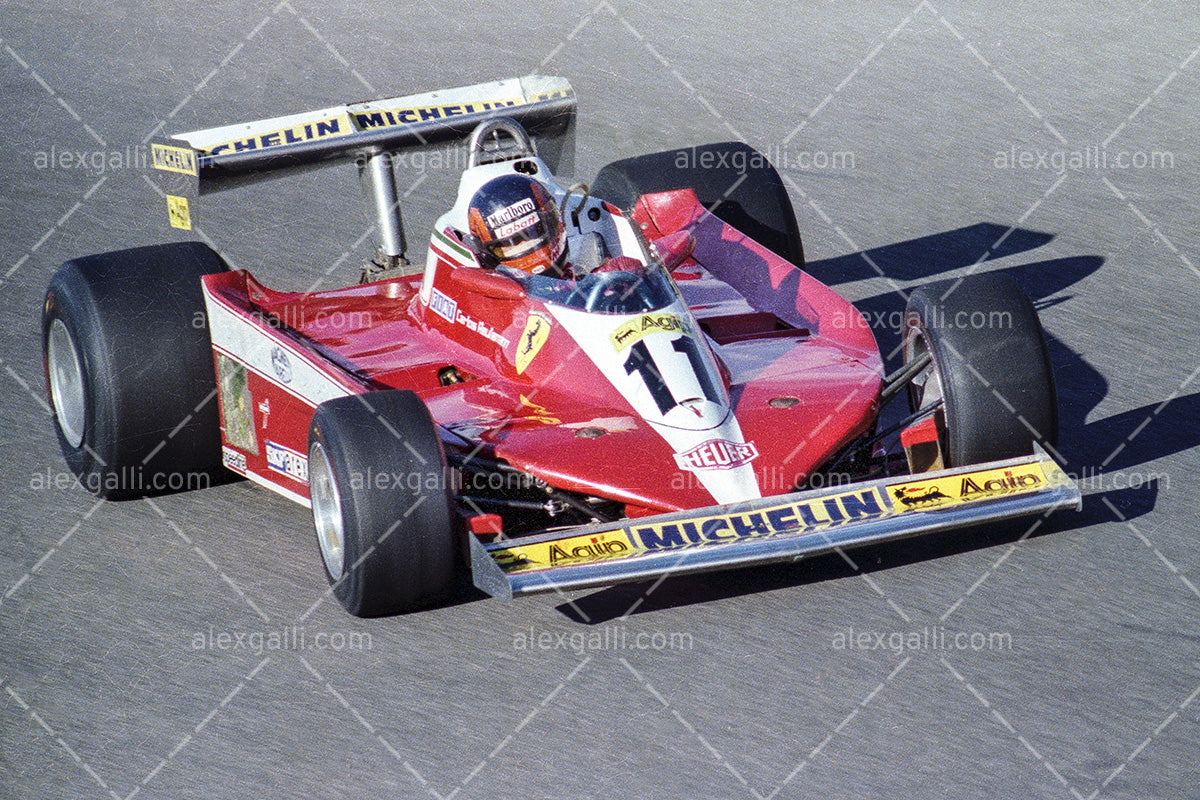 F1 1978 Gilles Villeneuve - Ferrari 312 T3 - 19780053