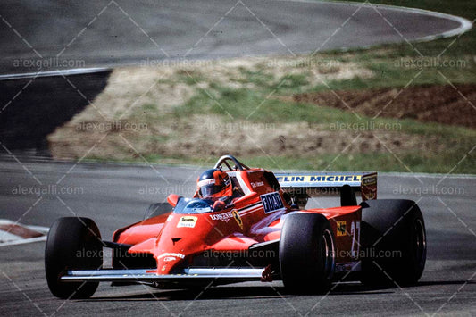 F1 1981 Gilles Villeneuve - Ferrari 126CK - 19810064