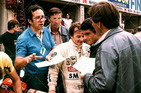 F1 1981 Gilles Villeneuve - Ferrari 126CK - 19810065