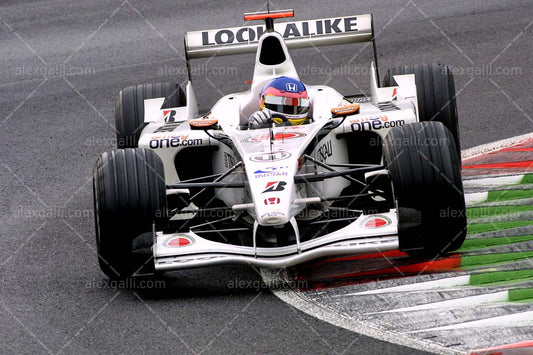 F1 2002 Jacques Villeneuve - BAR 004 - 20020104