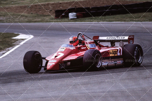 F1 1982 Gilles Villeneuve - Ferrari 126 C2 - 19820085
