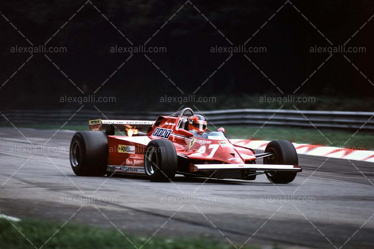 F1 1981 Gilles Villeneuve - Ferrari 126CK - 19810061