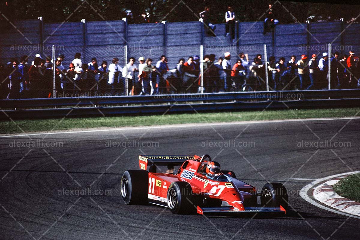 F1 1981 Gilles Villeneuve - Ferrari 126CK - 19810062