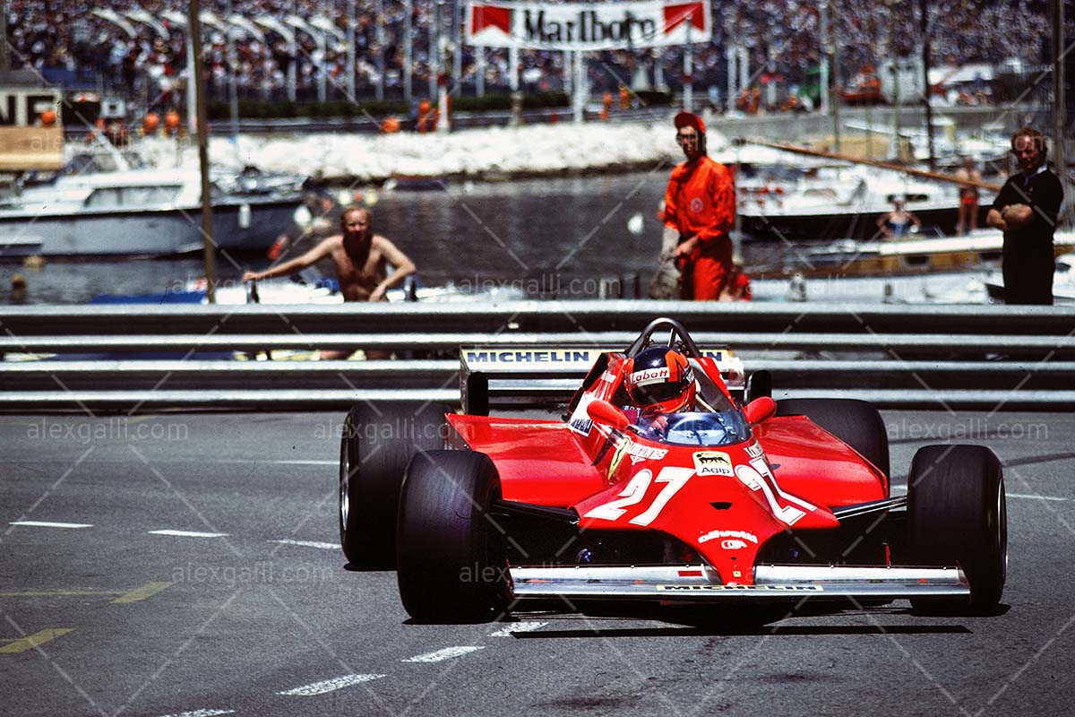 F1 1981 Gilles Villeneuve - Ferrari 126CK - 19810056